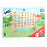 Houten Spel Four in a Row XXL, 43dlg.