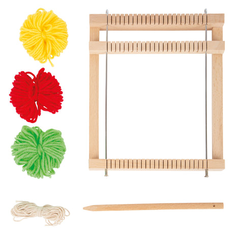 Small foot - houten weefgetouw compact, 6dlg.