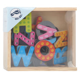 Small Foot Houten Magnetische Letters Kleur, 37dlg.