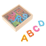 Small Foot Houten Magnetische Letters Kleur, 37dlg.