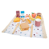 Small Foot Picknickset met Houten Speeleten Tasty, 26dlg.