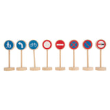 Small foot - houten mini verkeersbordenset, 25dlg.