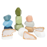 Small foot - houten balansstenen arctic, 11dlg.