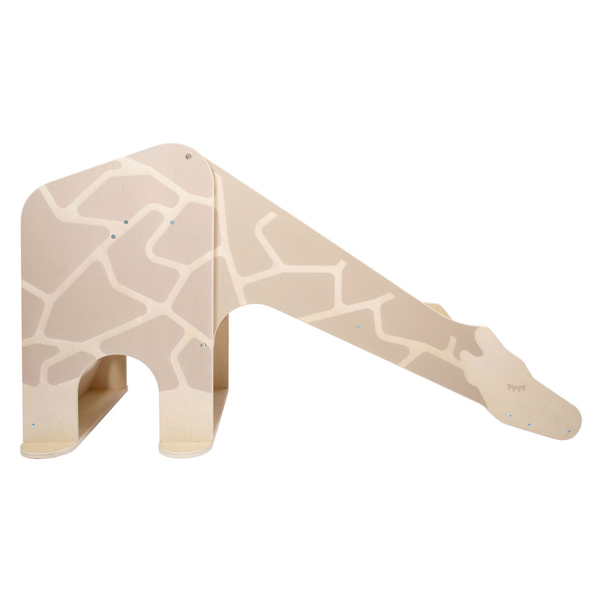 Small foot - houten indoor glijbaan giraffe wildlife