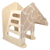 Small foot - houten indoor glijbaan giraffe wildlife