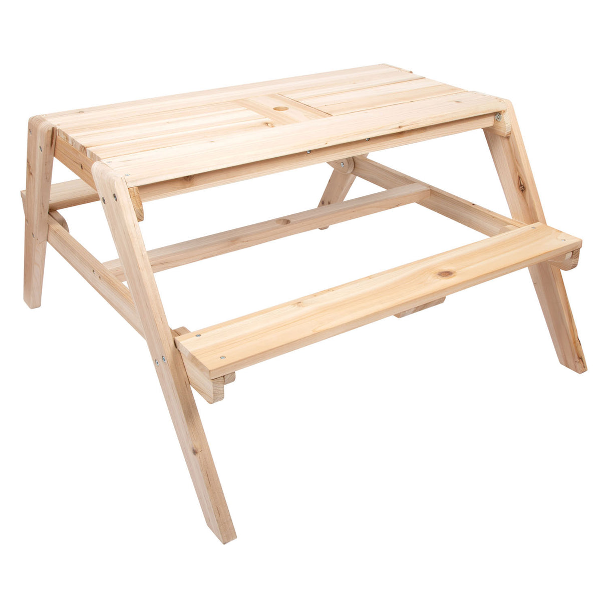 Pic houten picknicken moddertafel