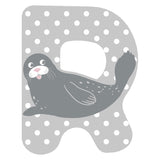 Small foot - houten dieren kinderletter - r