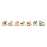 Small foot - houten verjaardagtrein met dieren