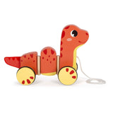 Small Foot Houten Trekfiguur Dino