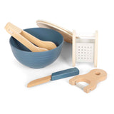 Small foot houten speelgoed eten salade speelset, 11dlg.