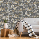 Dutch wallcoverings dutch wallcoverings behang leopard grijs en beige