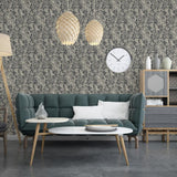 Dutch wallcoverings dutch wallcoverings behang mae zwart en beige