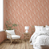 Dutch wallcoverings dutch wallcoverings behang mae oranje en beige