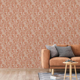 Dutch wallcoverings dutch wallcoverings behang mae oranje en beige