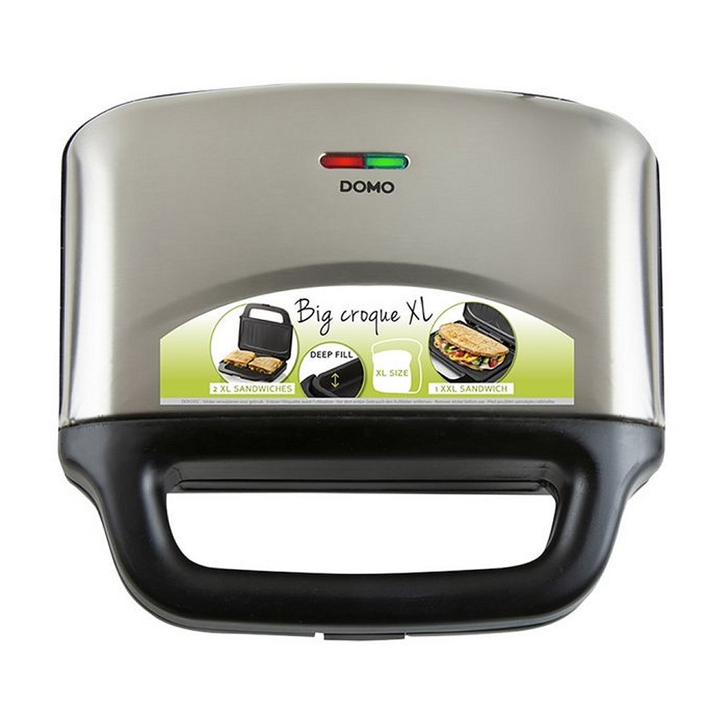 Domo domo do9195c tosti-ijzer 900w zilver