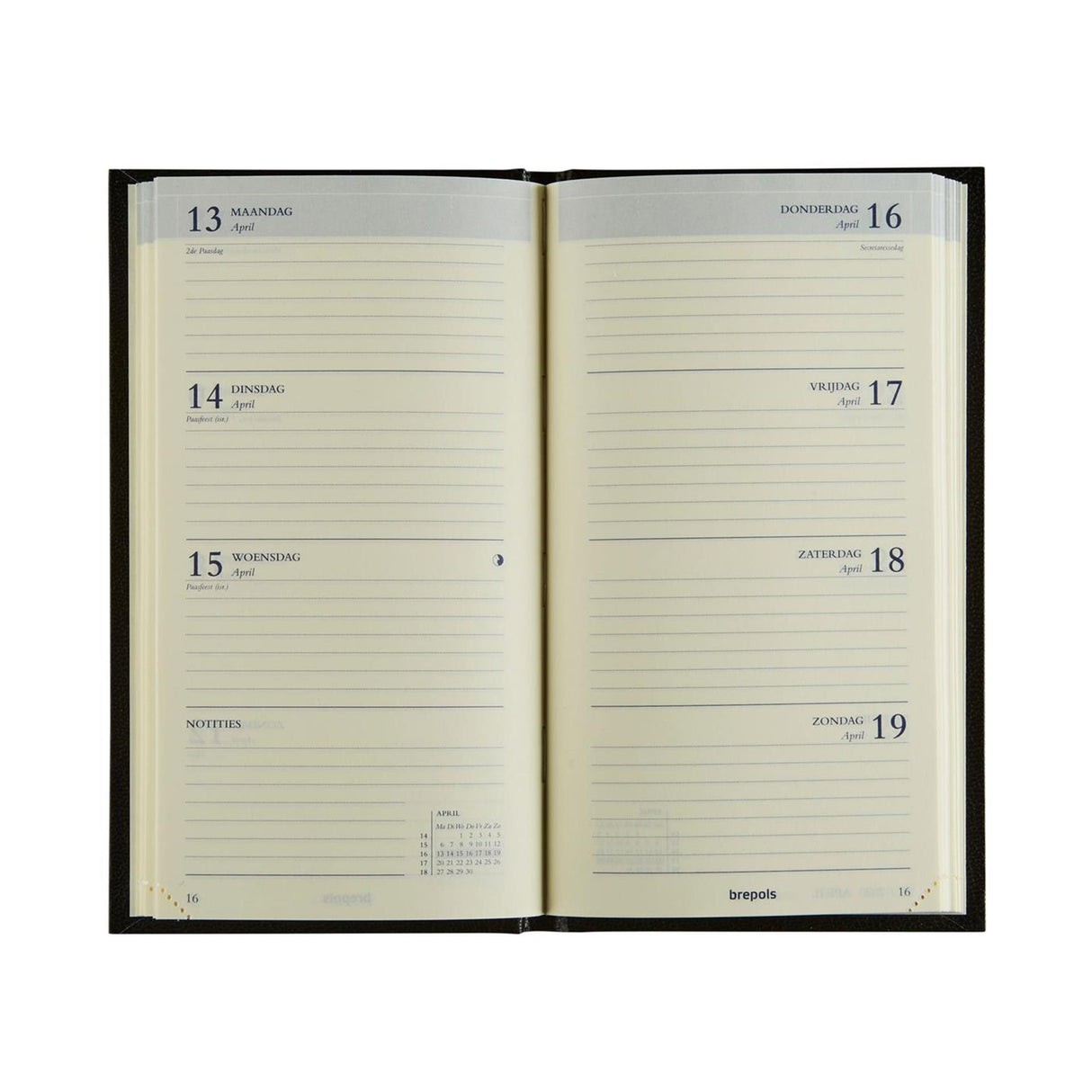 Brepols zakagenda interplan week nl 2026 lima ass 9x16cm