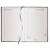 Brepols bureau agenda saturnus 1 dag 2026 lima zwart 13,3x20,8cm