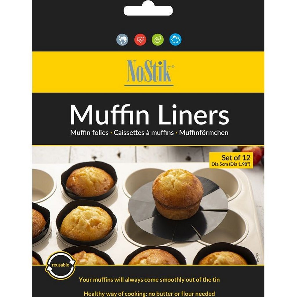 Nostik Nostik Muffin Bakfolie 12 Stuks