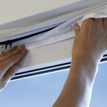 Profile raamafdichting voor mobiele airco