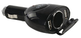 Hq p. sup. usb202 dubbele usb autolader met 12 v aansluiting