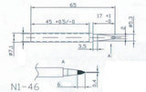 Hq solder tip4 vervangingstip voor solder20 30