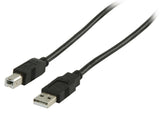 Valueline Valueline Vlcp60100b10 Usb 2.0 Usb A Male Usb B Male Kabel 1,00 M Zwart