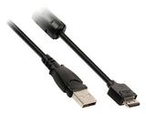 Valueline Valueline VLCP60806B20 Camera Data Kabel Usb 2.0 A Male 12p Canon Connector Male 2,00 M Zwart