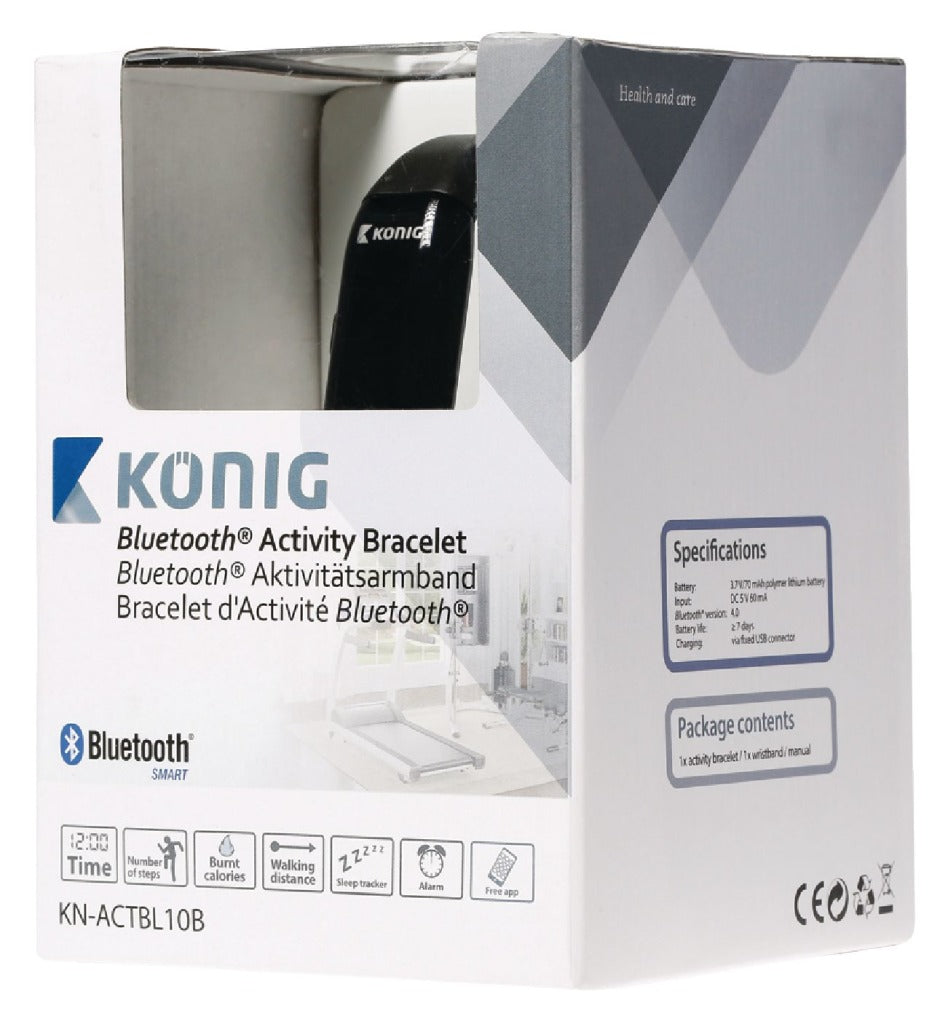K ouml;nig könig kn-actbl10b bluetooth sportarmband