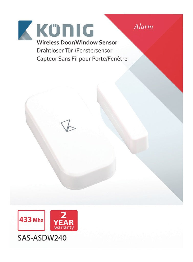 K ouml;nig K ouml;nig SAS-ASDW240 Draadloze Deur raam Sensor voor Sas-alarm240