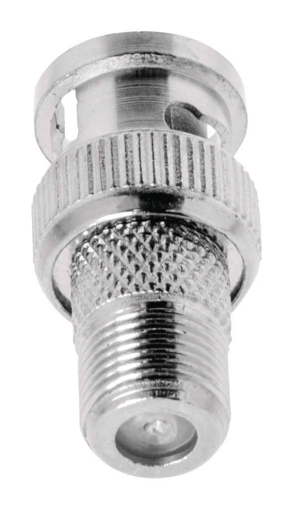 Valueline Valueline VLSP41965M Antenne Adapter Bnc Male F-connector Female Zilver