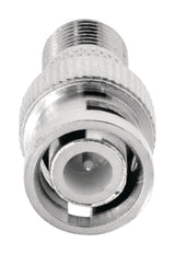 Valueline Valueline VLSP41965M Antenne Adapter Bnc Male F-connector Female Zilver