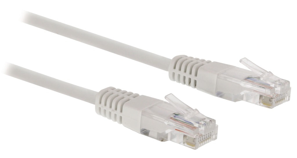 Valueline Valueline VLCT85000W100 Cat5e Utp Netwerkkabel Rj45 (8 8) Male Rj45 (8 8) Male 10.0 M Wit