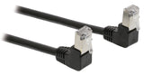 Valueline Valueline VLCP85127B100 Cat5e Sf utp Netwerkkabel Rj45 (8 8) Male Rj45 (8 8) Male 10.0 M Zwart