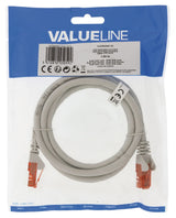 Valueline Valueline VLCP85200E1.50 Cat6 Utp Netwerkkabel Rj45 (8 8) Male Rj45 (8 8) Male 1.50 M Grijs