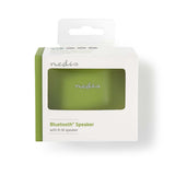 Nedis spbtav01gn luidspreker met bluetooth® 9 w maximaal 3 uur speelduur groen