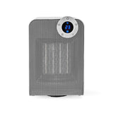 Nedis wififnh20cwt slimme ventilatorverwarming met wi-fi compact thermostaat oscillatie 1800 w wit