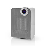 Nedis wififnh20cwt slimme ventilatorverwarming met wi-fi compact thermostaat oscillatie 1800 w wit