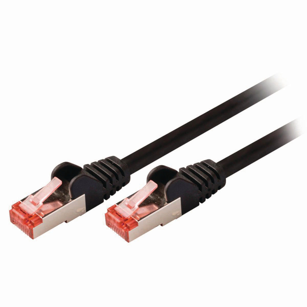 Nedis ccgp85221bk05 cat6 s ftp-netwerkkabel rj45 male - rj45 male 0,5 m zwart