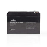 Nedis bala1200012v oplaadbare loodzuuraccu 12v 12 000 mah 167 x 181 x 77 mm