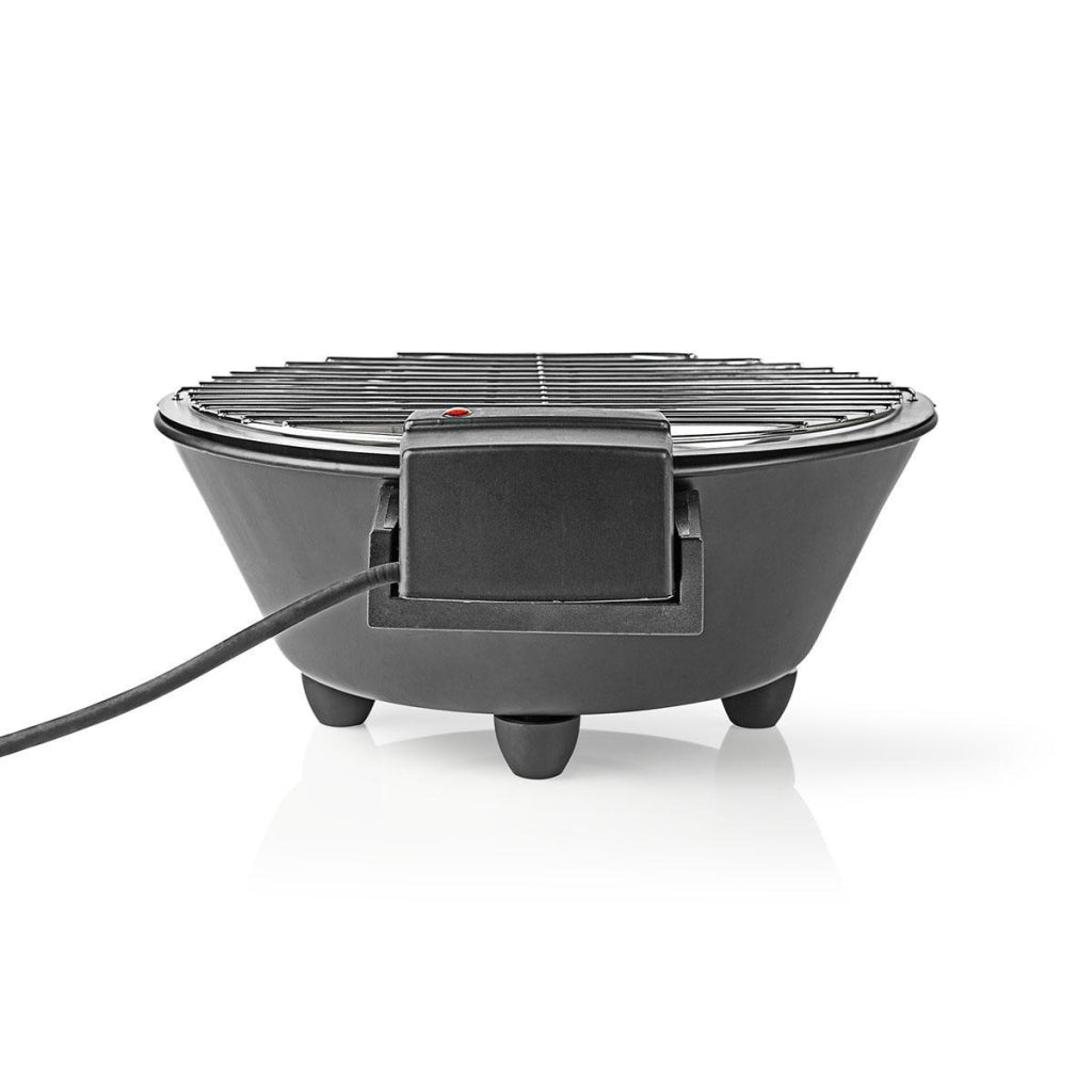 Nedis bbqe112bk elektrische barbecue rond 30 cm 1250 watt