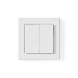Nedis rfws20wt rf smart lichtschakelaar tweevoudig