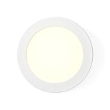 Nedis WIFILAW10WT Wi-fi Plafondlamp Rond Diameter 17 Cm Warm Tot Koel Wit 800 Lm 12 W Slank Design Aluminium