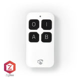 Nedis zbrc10wt afstandsbediening zigbee 4 knoppen inclusief accu wit