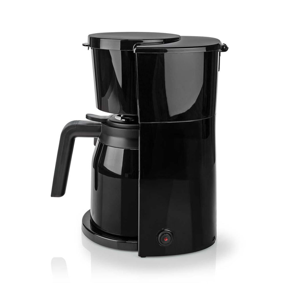 Nedis kacm250ebk koffiezetapparaat maximale capaciteit: 1.0 l 8 warmhoudfunctie zwart