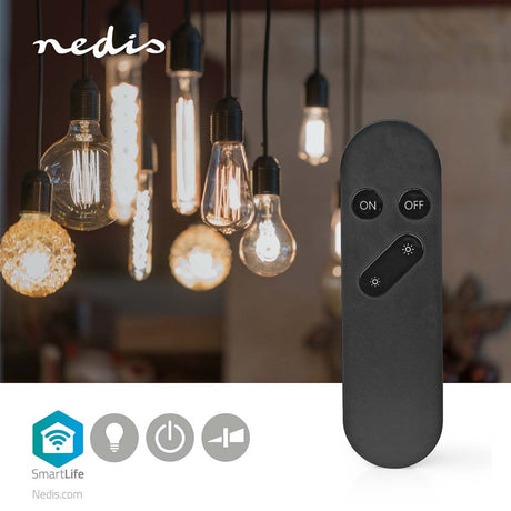 Nedis WIFILR001BK Smartlife Afstandsbediening Alleen Voor Wifilrxxx Lampen Aantal Knoppen: 4 Android trade; Ios Zwart