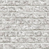 Noordwand behang topchic brick wall donkergrijs