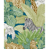 Noordwand behang good vibes jungle animals groen en zwart