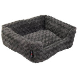 Jack and vanilla jack and vanilla huisdierenbank softy xs 50x43x17 cm rosette grijs