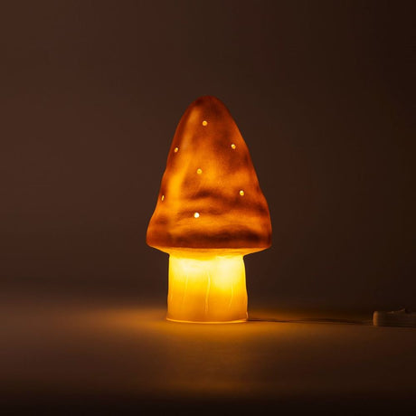 Egmont lamp paddenstoel koper + dimmer.
