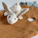 Egmont knuffeldoekje konijn. 45x20x5 cm